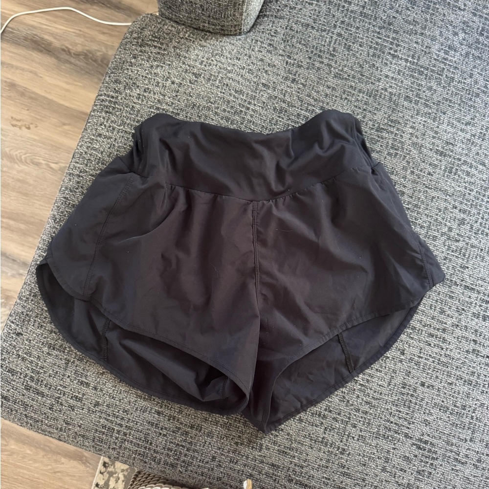 Black Women's Athletic Shorts